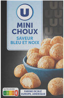Mini choux saveur bleu et noix