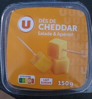 Dés de cheddar