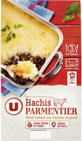 Hachis parmentier purée à la crème fraîche