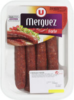 Merguez forte boeuf/mouton, 4 pièces, 220g