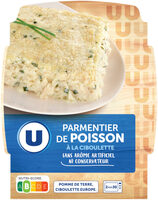 Plat cuisiné individuel Parmentier de poisson