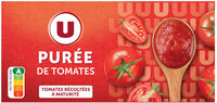 Sauce coulis de tomate Purée de tomate 3 briques, 200g