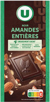 Chocolat noir aux amandes