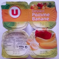 Dessert Pomme Banane