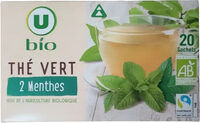 Thé vert saveur 2 menthes