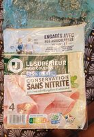Jambon cuit supérieur taux sel réduit conservation sans nitrite BBC