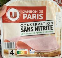 Jambon de Paris Conservation Sans Nitrite