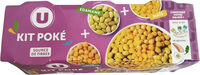 Kit Poke Edamame, Maïs, Pois Chiches 400g