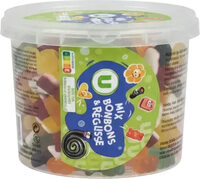Assortiment de bonbons gélifiés réglisse bac 600g