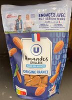 Amandes grillées, sachet 125g