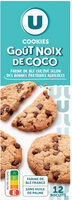 Cookies noix de coco et pépite de chocolat paquet de 200g