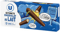 Batonnets au chocolat au lait