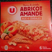 Barre de céréales abricot amande aux 4 céréales