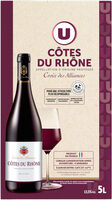 Côtes du Rhône AOP rouge Croix des Alliances