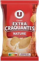 Chips extra craquantes nature