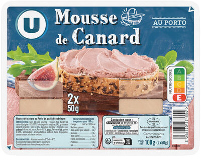 Mousse de canard supérieure au Porto