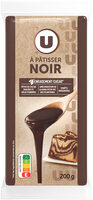 Chocolat noir pâtissier 2 Tablettes de 200g