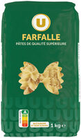 Pâtes Farfalle qualité supérieure, sachet de 1kg