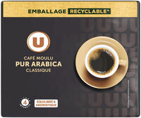 Café moulu torréfié 100% arabica dégustation 2x250g N°4 - 500g