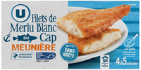 Filets de merlu blanc meunière MSC étui de 450g