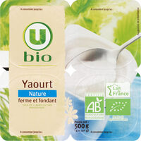 Yaourt nature 4x125g
