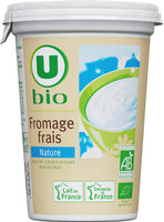 Fromage blanc frais nature lait pasteurisé, 500g