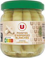 Pointes d'asperges blanches - Bocal 110g