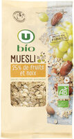 Muesli floconneux 25% de fruits et noix