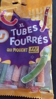 Bonbons Tubes fourrés qui piquent XL, 180g