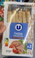 Sandwich thon crudités