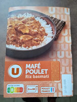 Mafé de poulet et riz