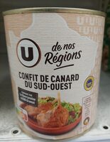 Confit de canard 2 cuisses igp boîte 4/4