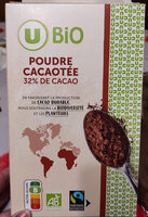 Poudre cacaotée 32% de cacao étui de 500g