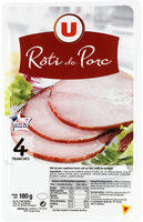 Rôti de porc cuit au four Viande de Porc Française