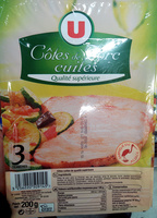 Côtes de Porc cuites