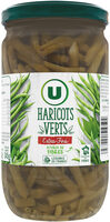 Haricots verts extra-fins - Bocal de 345g net égoutté