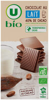 Tablette de chocolat au lait 100g