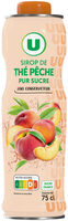 Sirop thé pêche bidon 75cl