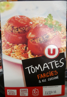 Tomates farcies & riz cuisiné
