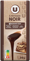 Chocolat noir à pâtisser Tablette de 200g