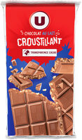 Chocolat au lait croustillant