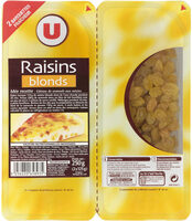 Raisin sec Golden, calibre 200/225, barquette sécable 250g
