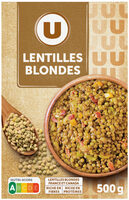 Lentille blondes, étui de 500g