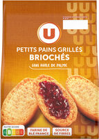 Petits pains grillés briochés - 225g