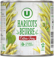 Haricots beurre extra fins boite de 220g