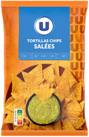 Tortillas chips goût salé sachet de 300g