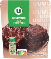 Préparation Brownies aux éclats de noisettes doy pack de 500g