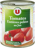 Tomates Entières pelées au Jus