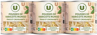 Pousses de haricots Mungo (frais & croquants)