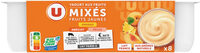 Yaourt aux fruits jaunes mixés 8x125g
